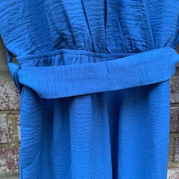 NWT - PRETTYGARDEN Women's Jumpsuit Dressy Romper Long Sleeve V Neck M - Picture 13 of 16